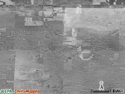 Grand River township, South Dakota satellite photo by USGS