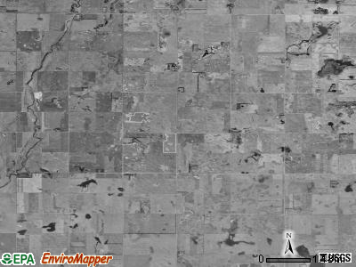 Savo township, South Dakota satellite photo by USGS