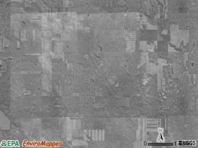 Rolling Green township, South Dakota satellite photo by USGS
