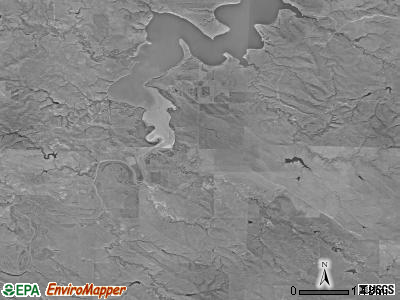 Anderson township, South Dakota satellite photo by USGS