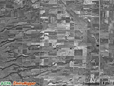 Goodwill township, South Dakota satellite photo by USGS