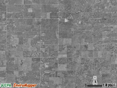 Sunbury township, Illinois satellite photo by USGS