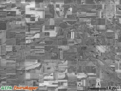 Lee township, South Dakota satellite photo by USGS