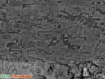 Sumner township, Illinois satellite photo by USGS
