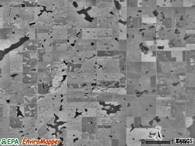 Enterprise township, South Dakota satellite photo by USGS