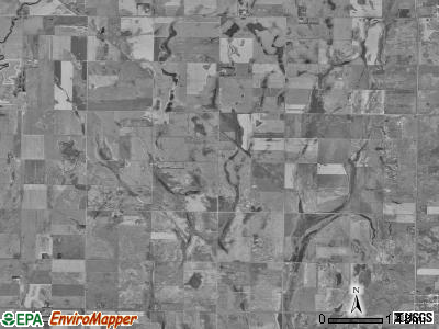 Beotia township, South Dakota satellite photo by USGS