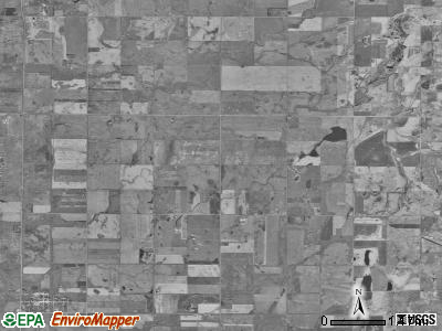 Conde township, South Dakota satellite photo by USGS