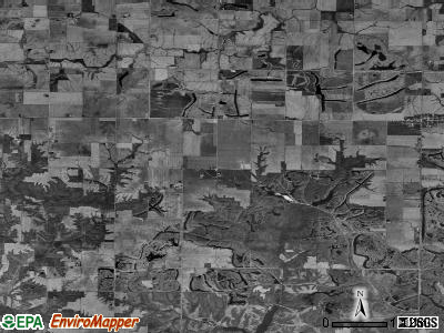 Copley township, Illinois satellite photo by USGS