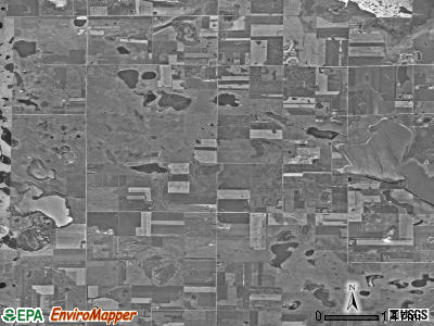 Phipps township, South Dakota satellite photo by USGS