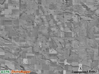 Great Bend township, South Dakota satellite photo by USGS