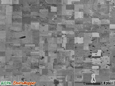Park township, South Dakota satellite photo by USGS