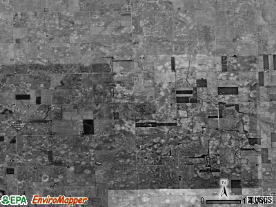 Broughton township, Illinois satellite photo by USGS