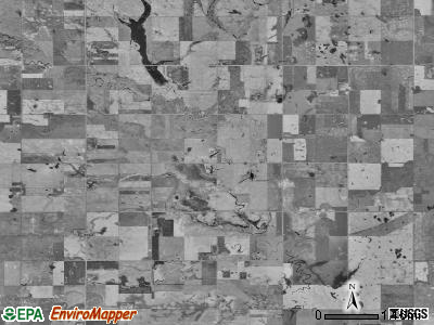 Holden township, South Dakota satellite photo by USGS
