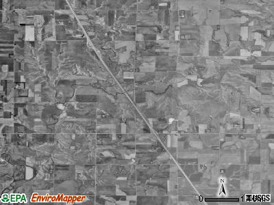 Hidewood township, South Dakota satellite photo by USGS