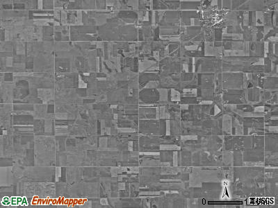 Collins township, South Dakota satellite photo by USGS