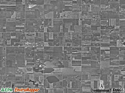 Garfield township, South Dakota satellite photo by USGS