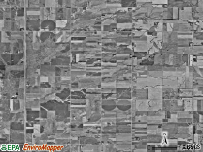 Argo township, South Dakota satellite photo by USGS