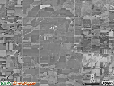 Alton township, South Dakota satellite photo by USGS