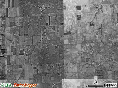 Rogers township, Illinois satellite photo by USGS