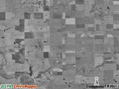 Como township, South Dakota satellite photo by USGS