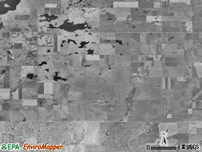 Marlar township, South Dakota satellite photo by USGS