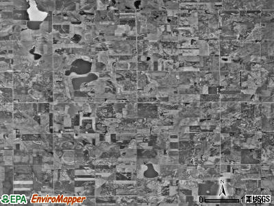 Summit township, South Dakota satellite photo by USGS