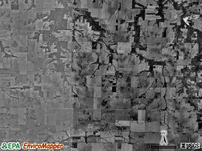 Hale township, Illinois satellite photo by USGS
