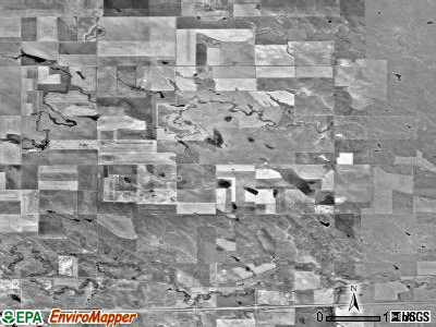 Mussman township, South Dakota satellite photo by USGS