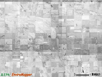 Belford township, South Dakota satellite photo by USGS