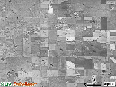 Plummer township, South Dakota satellite photo by USGS
