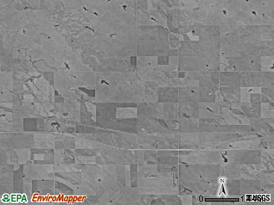 Rex township, South Dakota satellite photo by USGS
