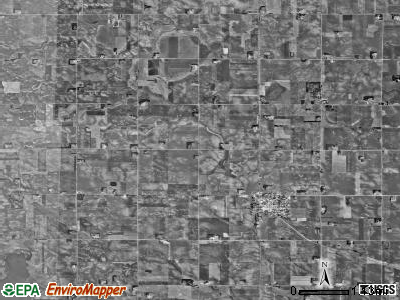 Taopi township, South Dakota satellite photo by USGS