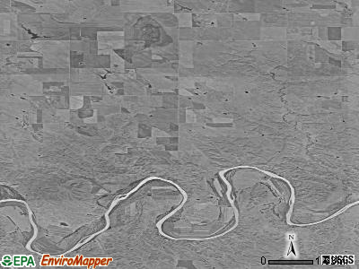 Bailey township, South Dakota satellite photo by USGS