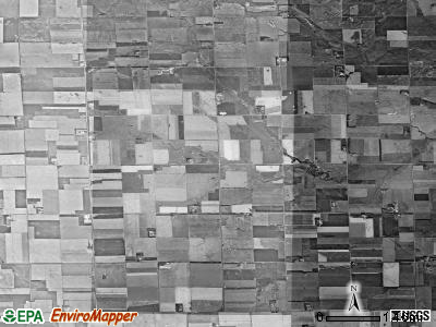 Tobin township, South Dakota satellite photo by USGS