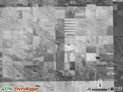 Progressive township, South Dakota satellite photo by USGS