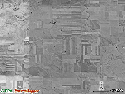 Pleasant Valley township, South Dakota satellite photo by USGS