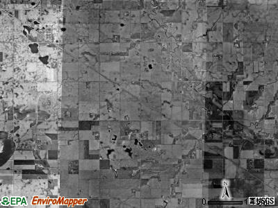 Dolton township, South Dakota satellite photo by USGS
