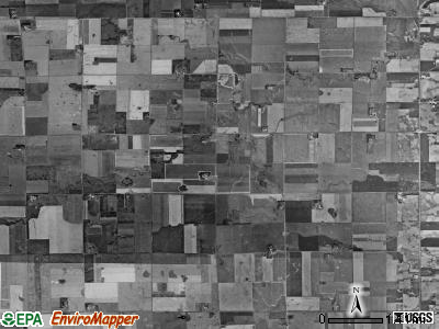 Starr township, South Dakota satellite photo by USGS