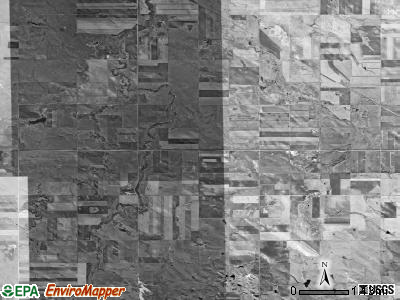 Jordan township, South Dakota satellite photo by USGS