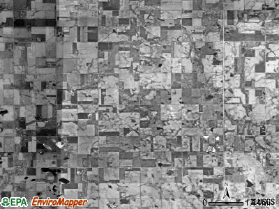 Molan township, South Dakota satellite photo by USGS