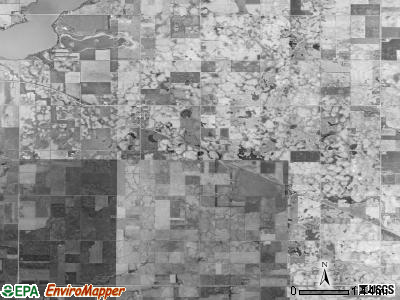 Plain Center township, South Dakota satellite photo by USGS