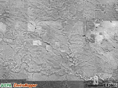 Keyapaha township, South Dakota satellite photo by USGS