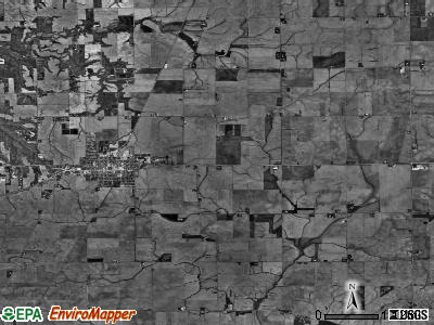 Metamora township, Illinois satellite photo by USGS