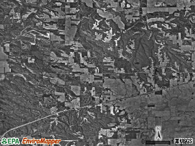 Worth township, Illinois satellite photo by USGS