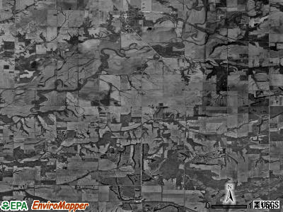 Maquon township, Illinois satellite photo by USGS