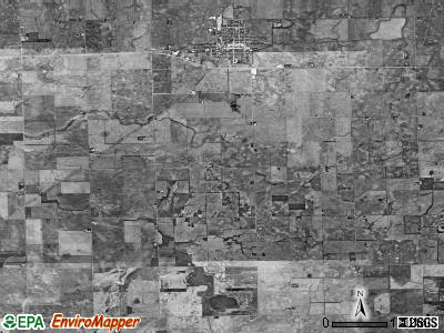 Chatsworth township, Illinois satellite photo by USGS
