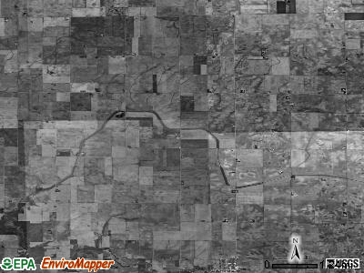 Lawndale township, Illinois satellite photo by USGS