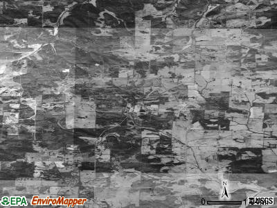 Violet Hill township, Arkansas satellite photo by USGS