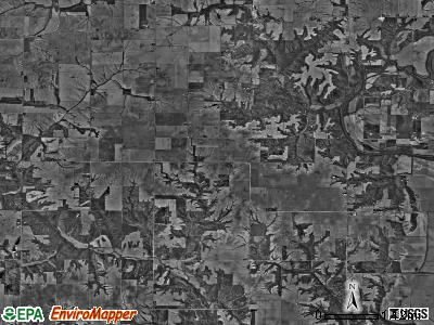 Lee township, Illinois satellite photo by USGS