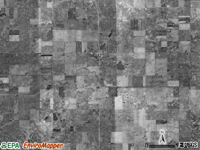 Sullivant township, Illinois satellite photo by USGS